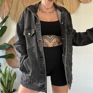 Zara Oversized Denim Jacket